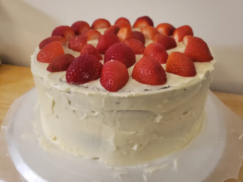 Chocolate Strawberry Cake